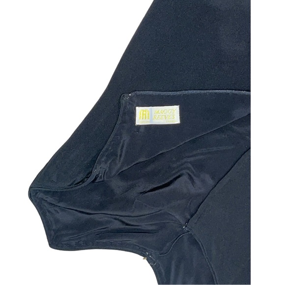 Vintage 80’s Glamorous Maggy Reeves Black Strapless Formal Dress - Picture 8 of 9